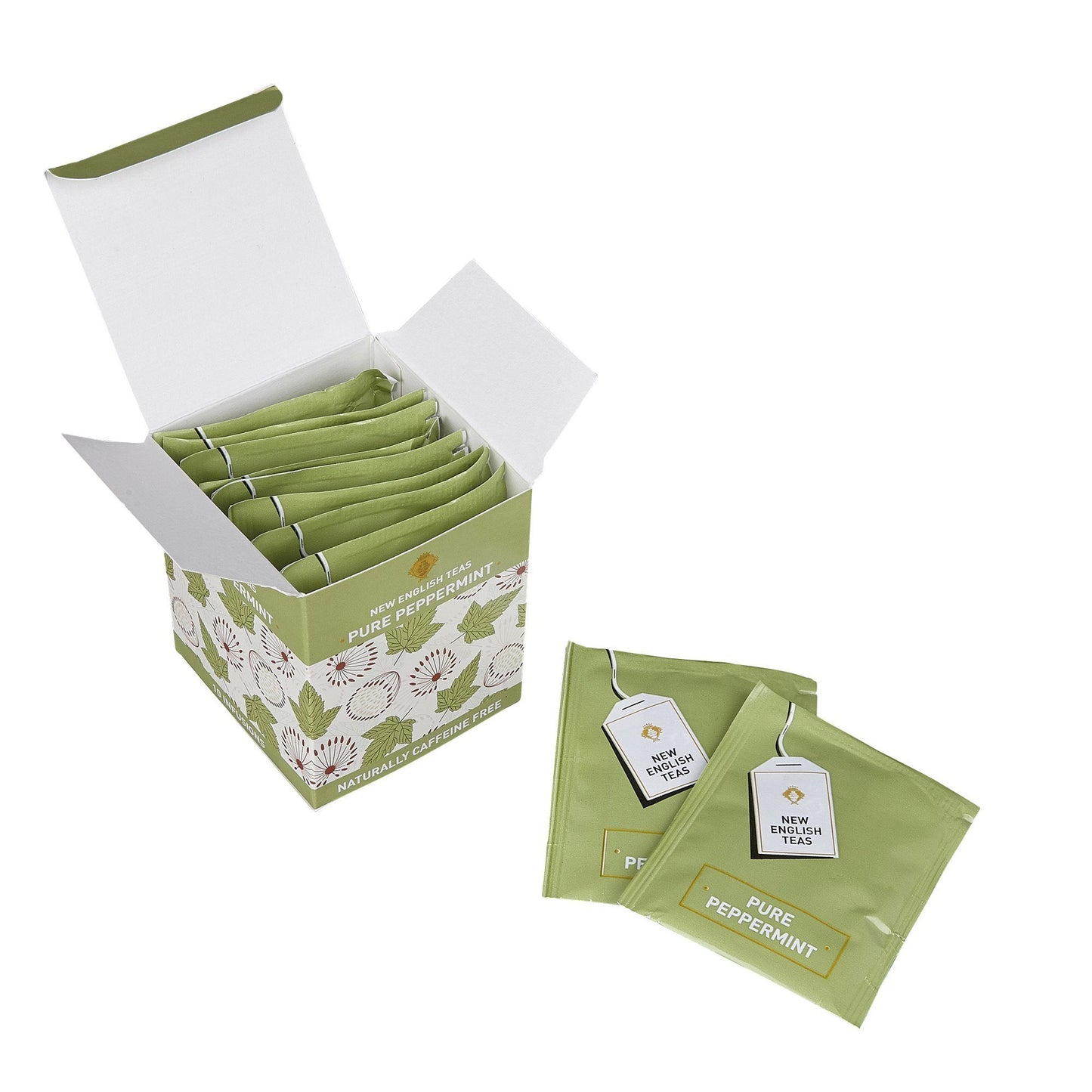 Fruit & Herbal 10 Teabag Box - Pure Peppermint - New English Teas