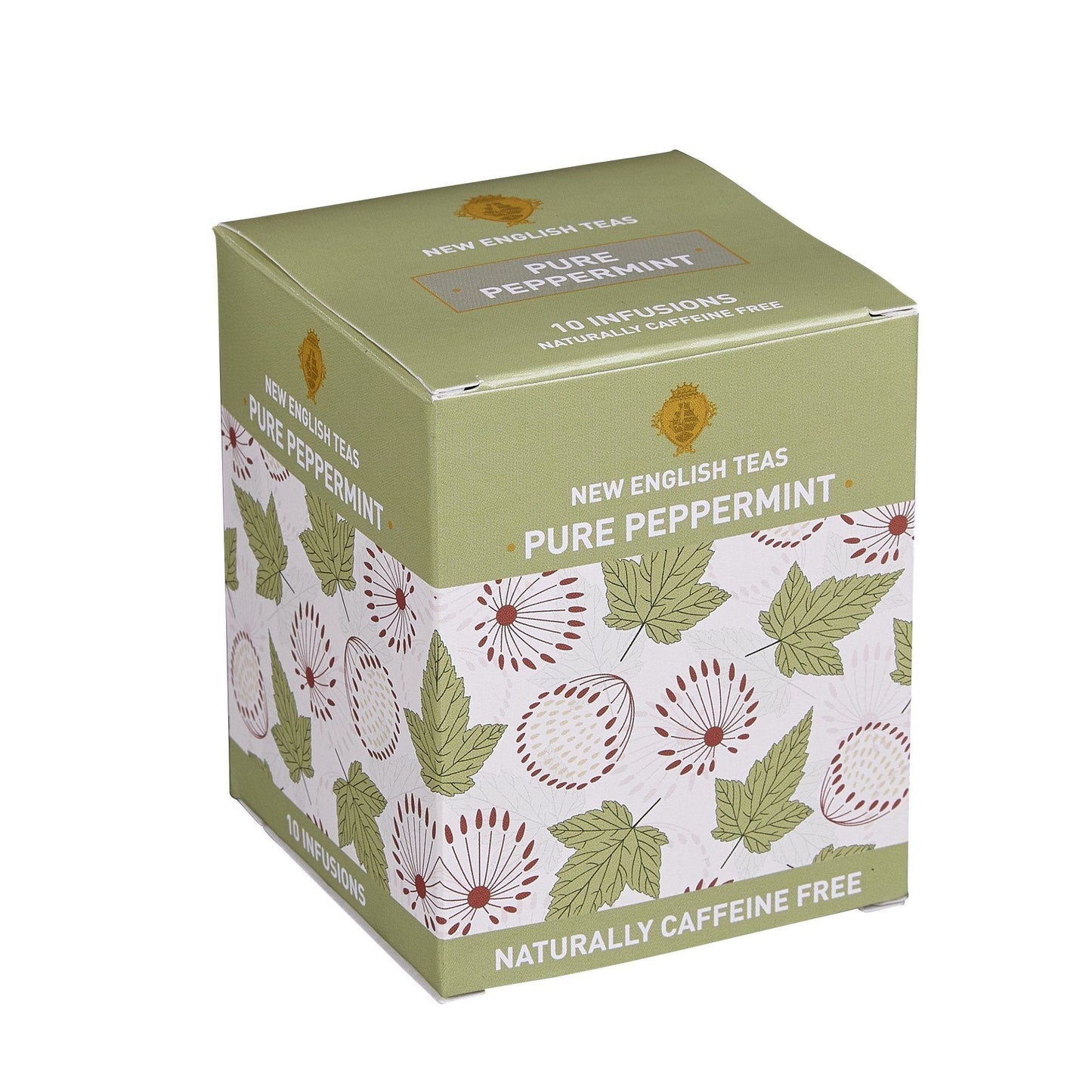 Fruit & Herbal 10 Teabag Box - Pure Peppermint - New English Teas