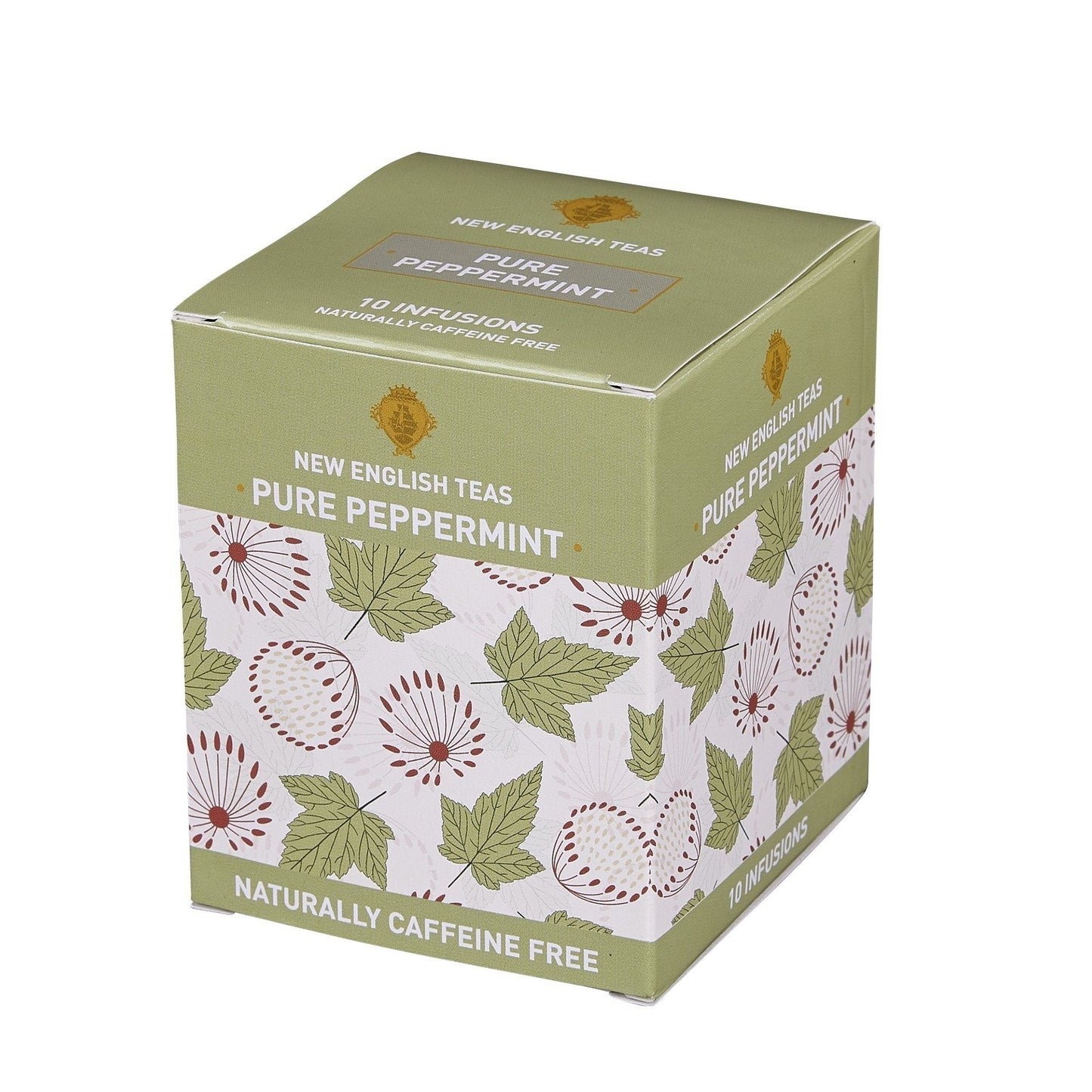 Fruit & Herbal 10 Teabag Box - Pure Peppermint - New English Teas