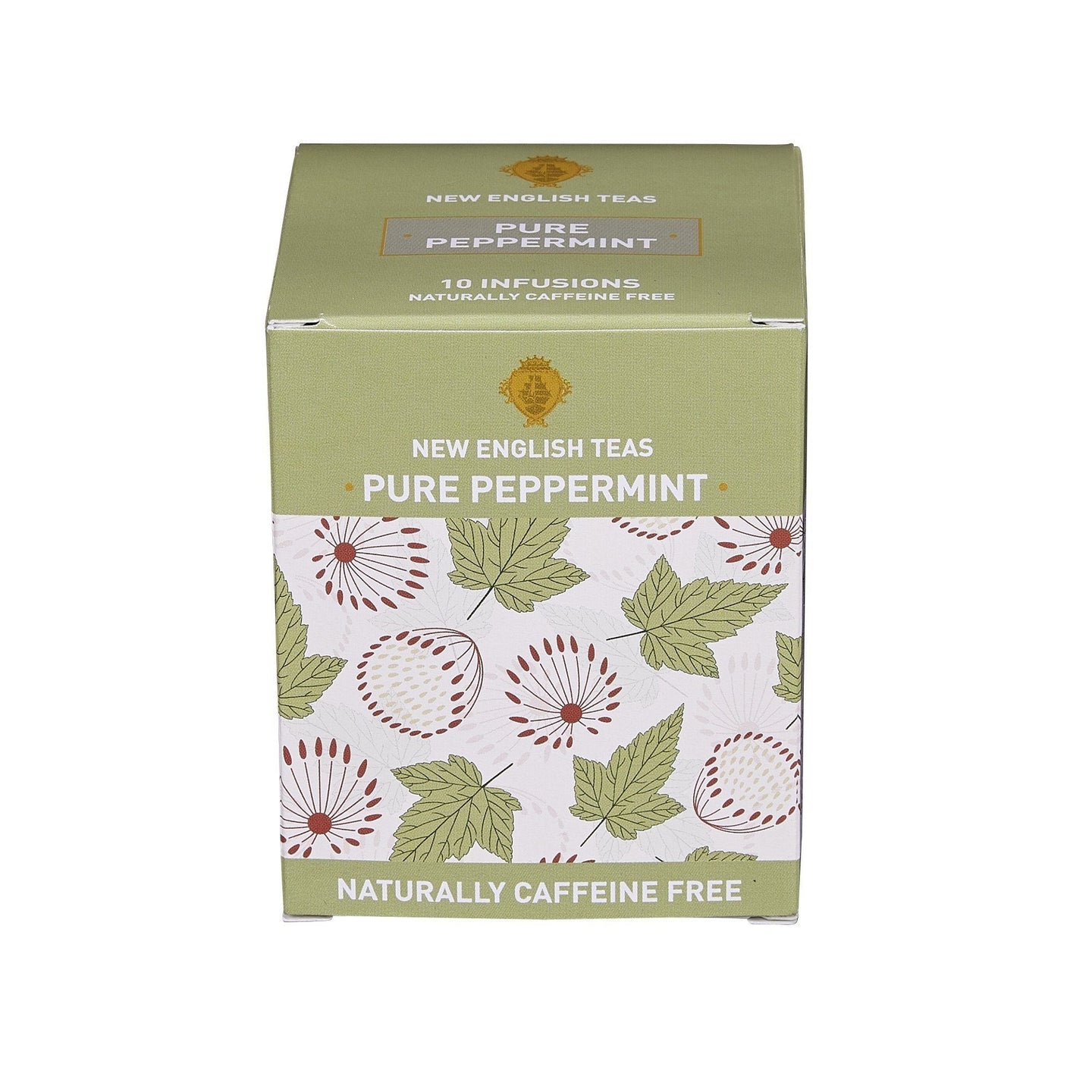 Fruit & Herbal 10 Teabag Box - Pure Peppermint - New English Teas