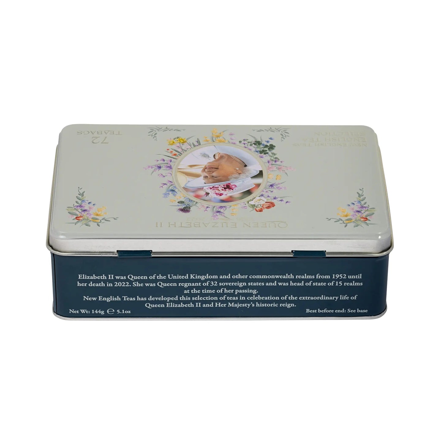 Queen Elizabeth II Commemorative Tea Selection Tin Tea Selection Packs New English Teas 