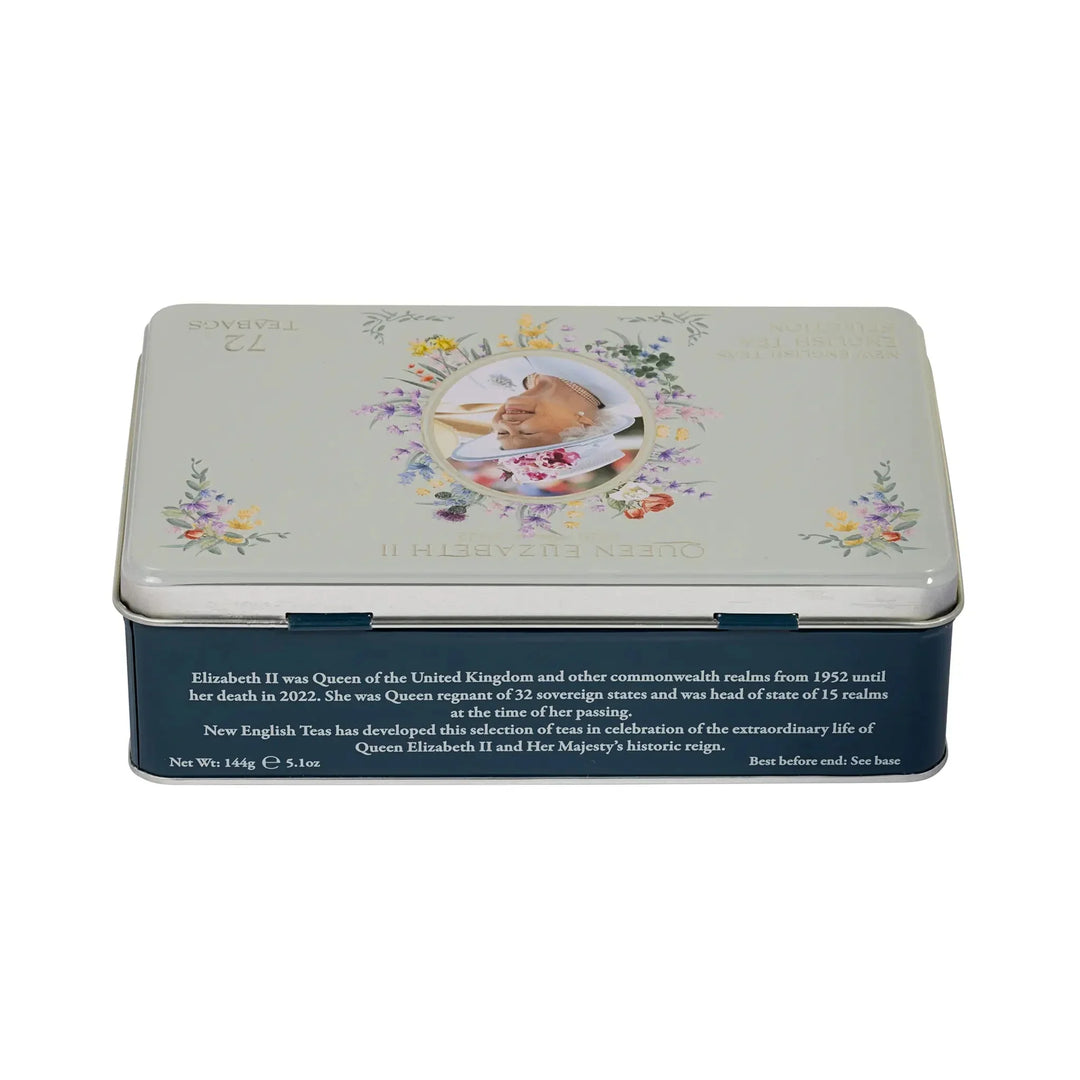 Queen Elizabeth II Tea Selection Tin - Commemorartive - New English Teas