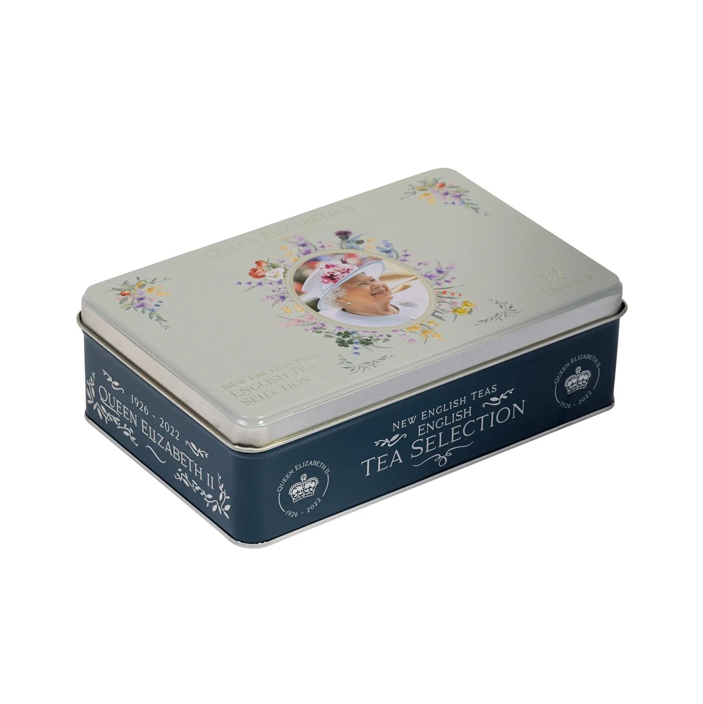 Queen Elizabeth II Commemorative Tea Selection Tin Tea Selection Packs New English Teas 