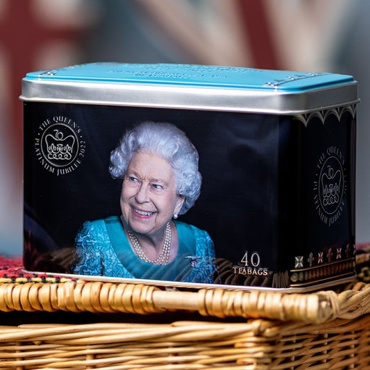 Queen Elizabeth II Classic Tea Tin - Platinum Jubilee - New English Teas