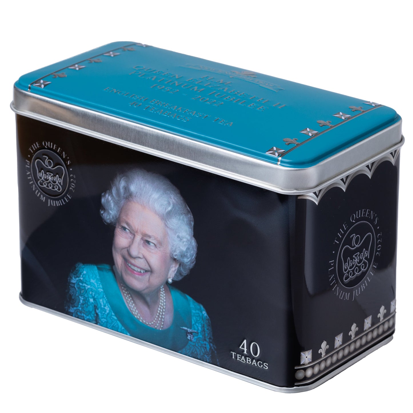 Queen Elizabeth II Classic Tea Tin - Platinum Jubilee - New English Teas