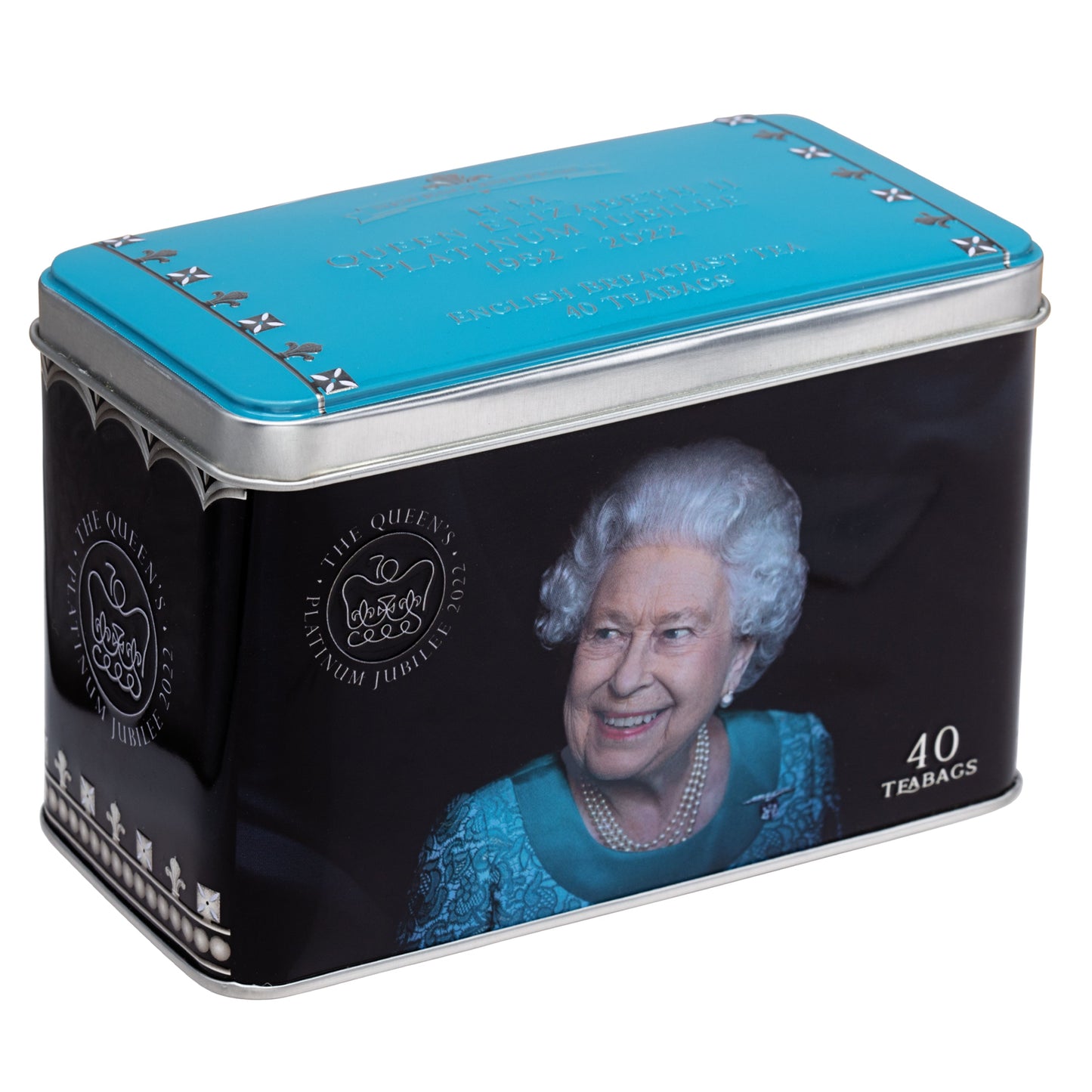 Queen Elizabeth II Classic Tea Tin - Platinum Jubilee - New English Teas