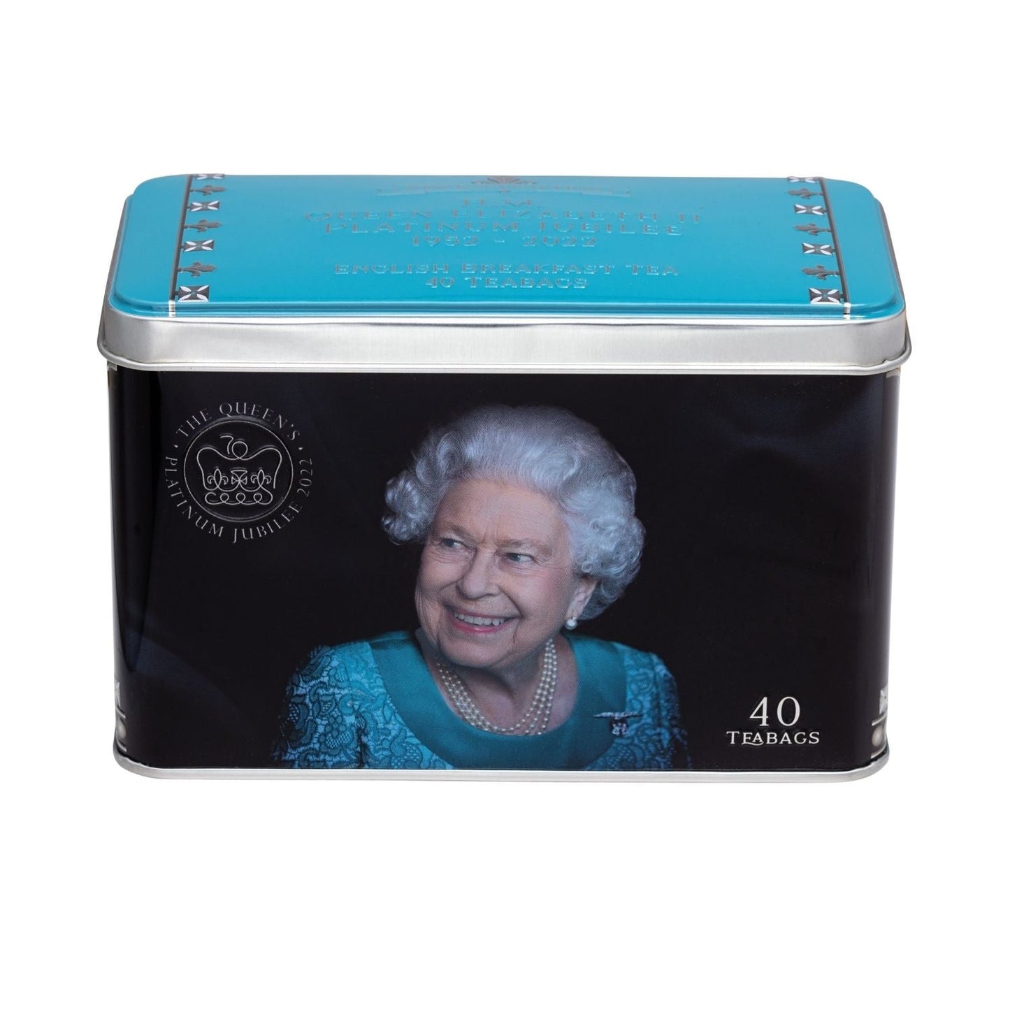 Queen Elizabeth II Classic Tea Tin - Platinum Jubilee - New English Teas