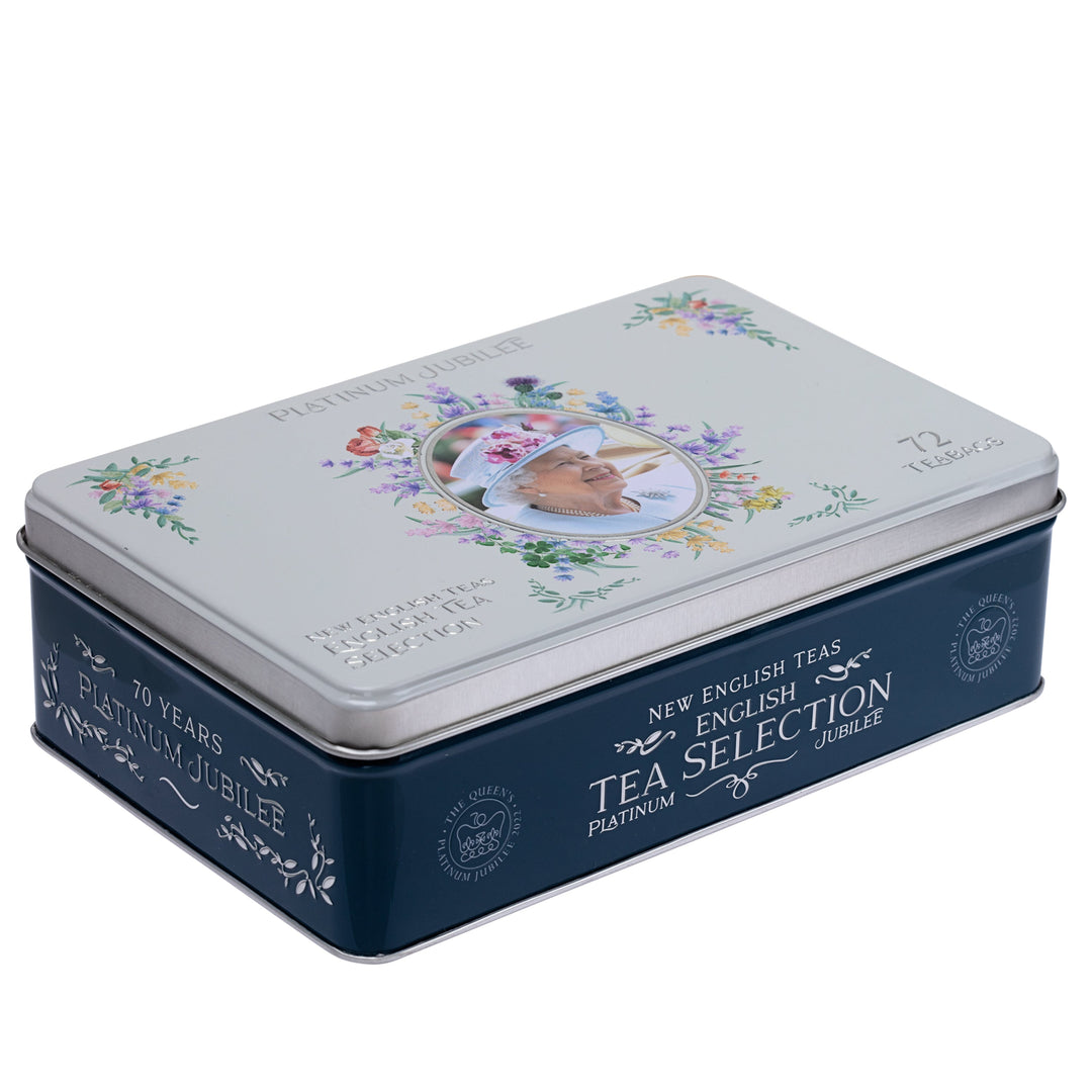 Queen Elizabeth II Tea Selection Tin - Platinum Jubilee - New English Teas