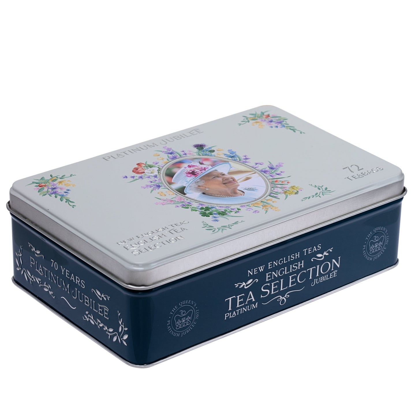 Queen Elizabeth II Tea Selection Tin - Platinum Jubilee - New English Teas