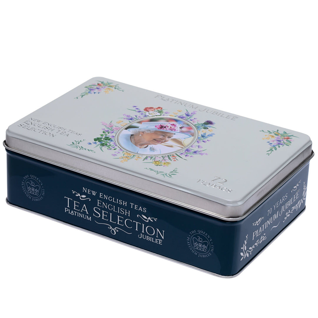 Queen Elizabeth II Tea Selection Tin - Platinum Jubilee - New English Teas