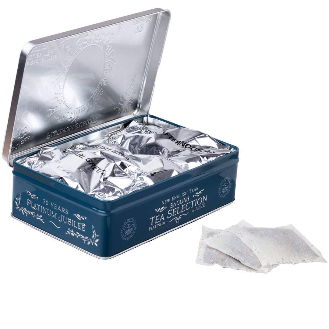 Queen Elizabeth II Tea Selection Tin - Platinum Jubilee - New English Teas