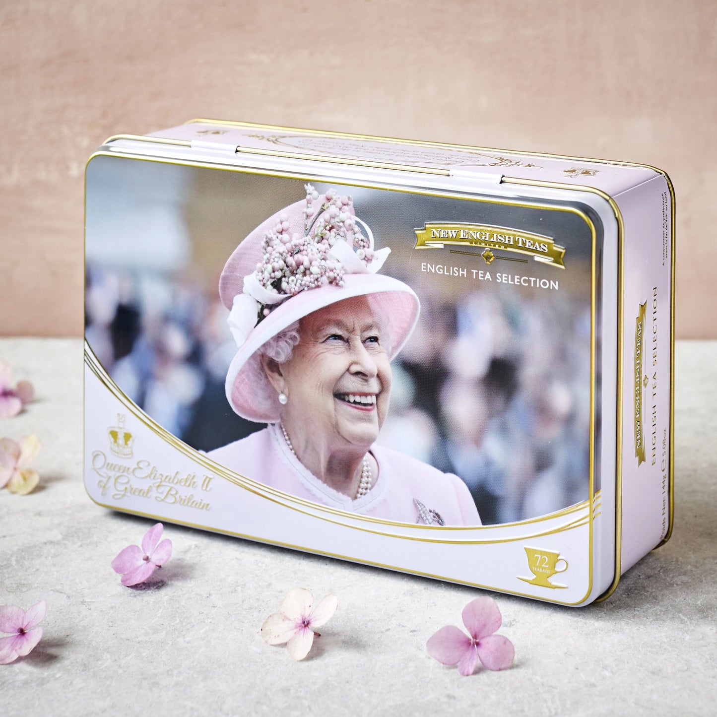 Queen Elizabeth II Tea Selection Tin - New English Teas