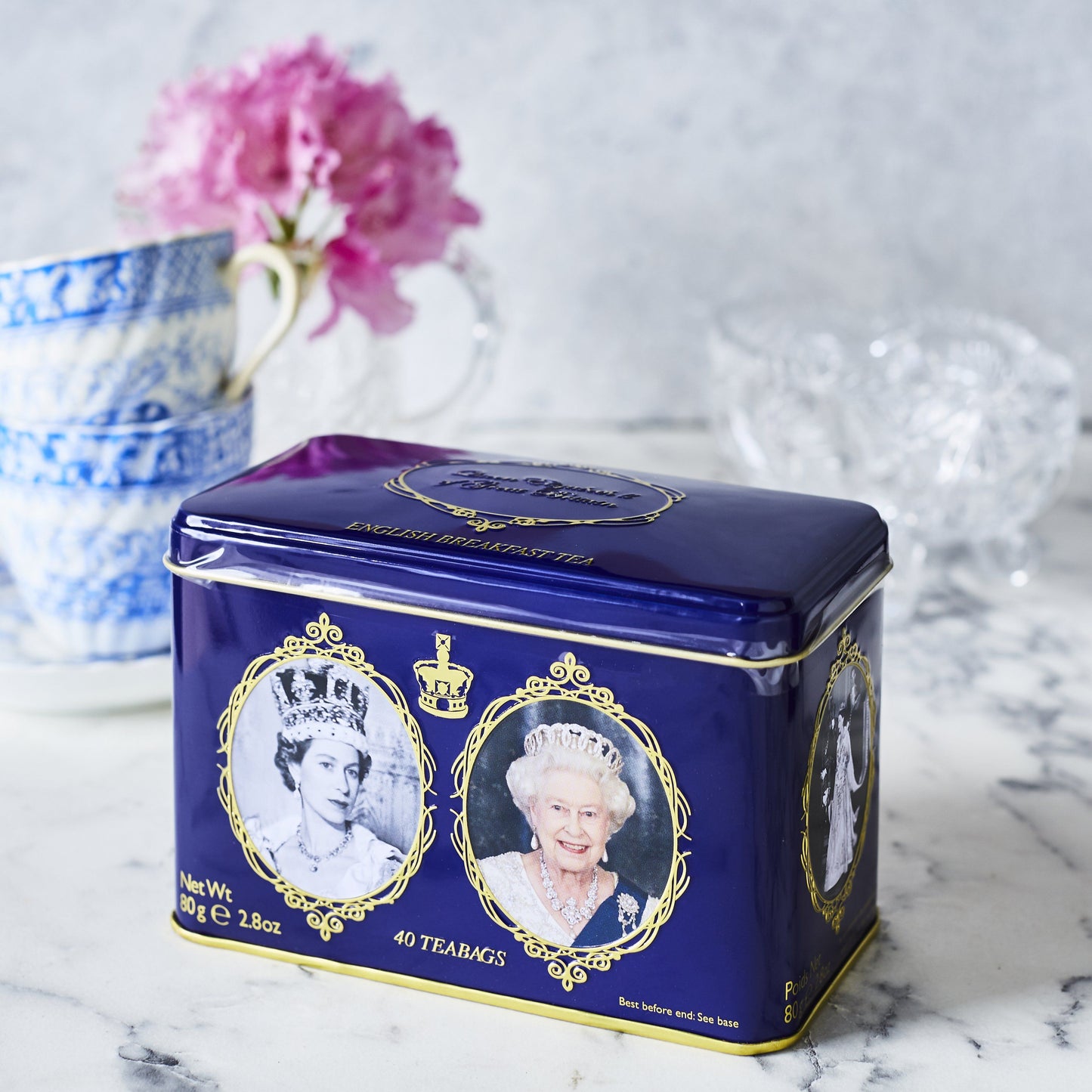 Queen Elizabeth II Classic Tea Tin - New English Teas