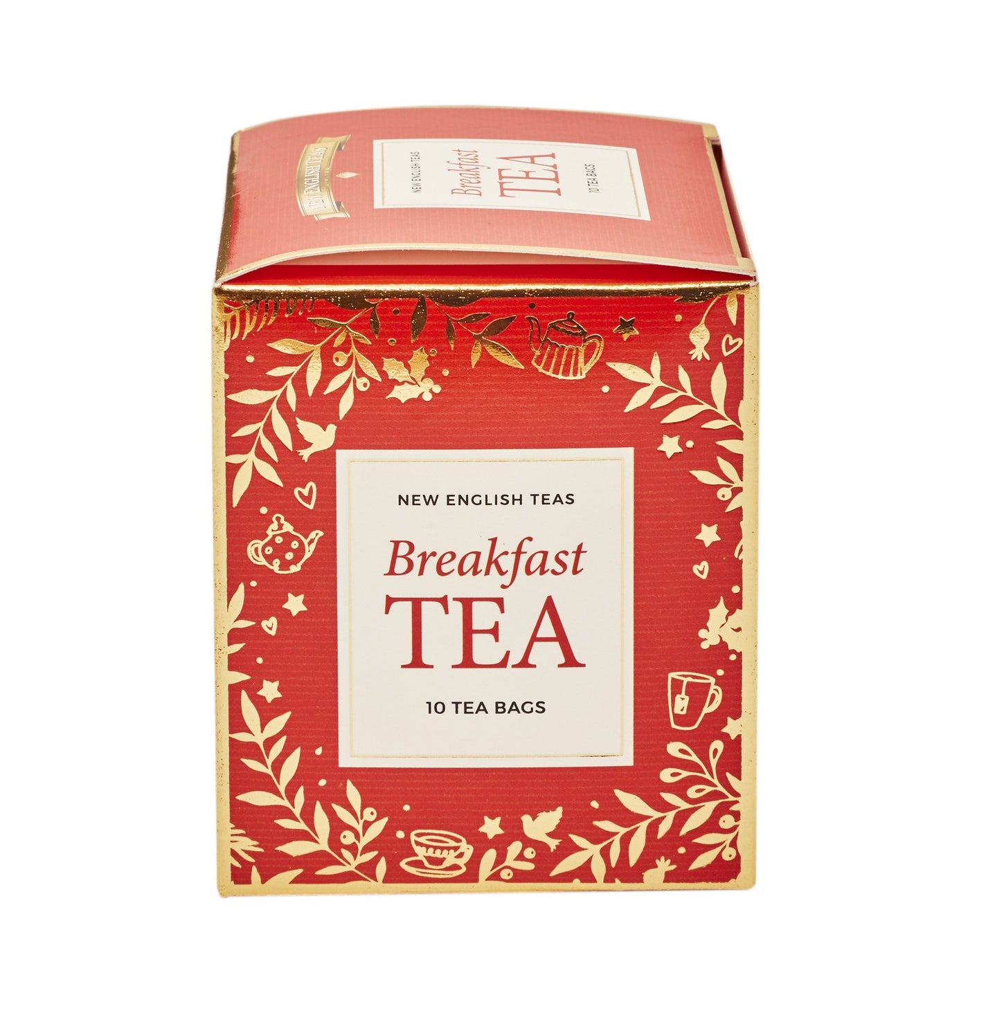 Christmas 10 Teabag Box - Red - New English Teas