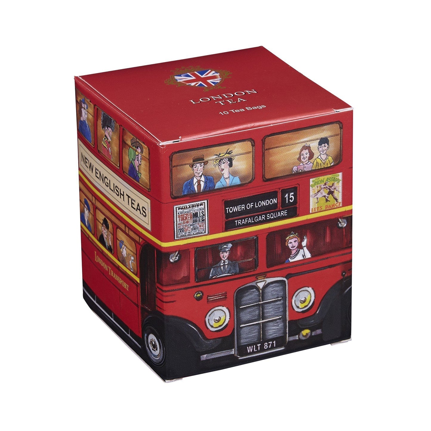 Best Of British 10 Teabag Box - Bus - New English Teas