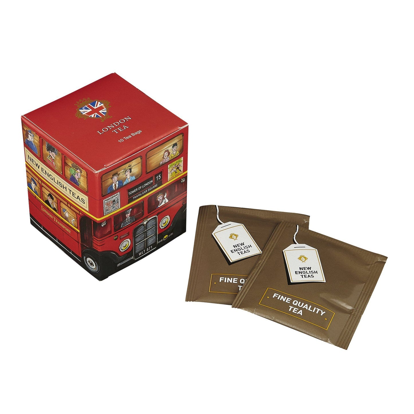 Best Of British 10 Teabag Box - Bus - New English Teas