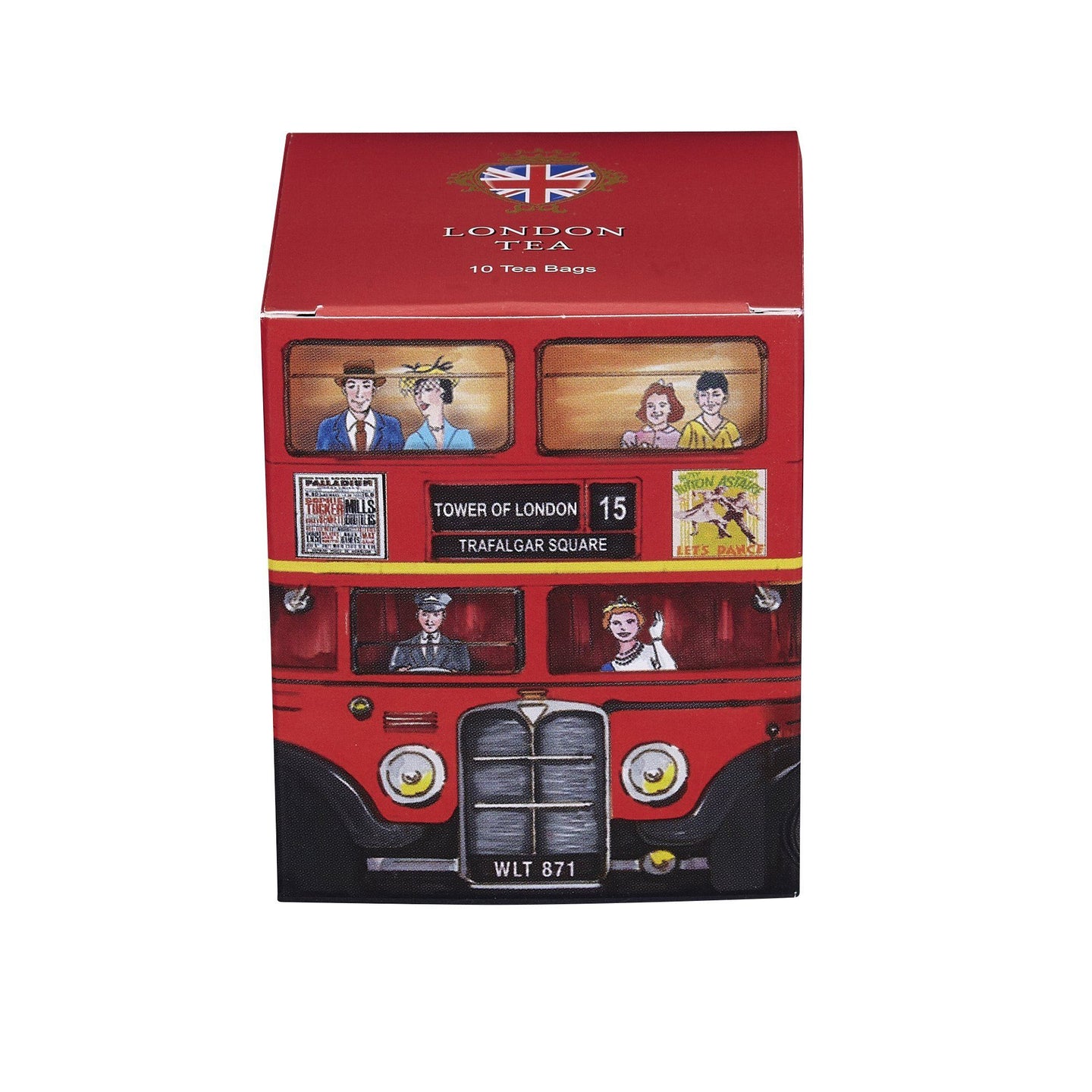 Best Of British 10 Teabag Box - Bus - New English Teas