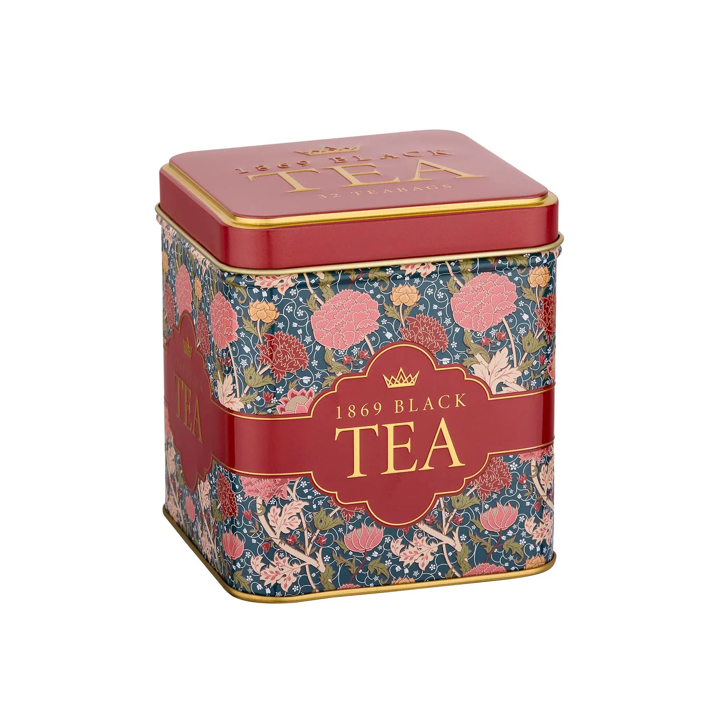 'Roses' Tapestry Collection Tea Tin by New English Teas