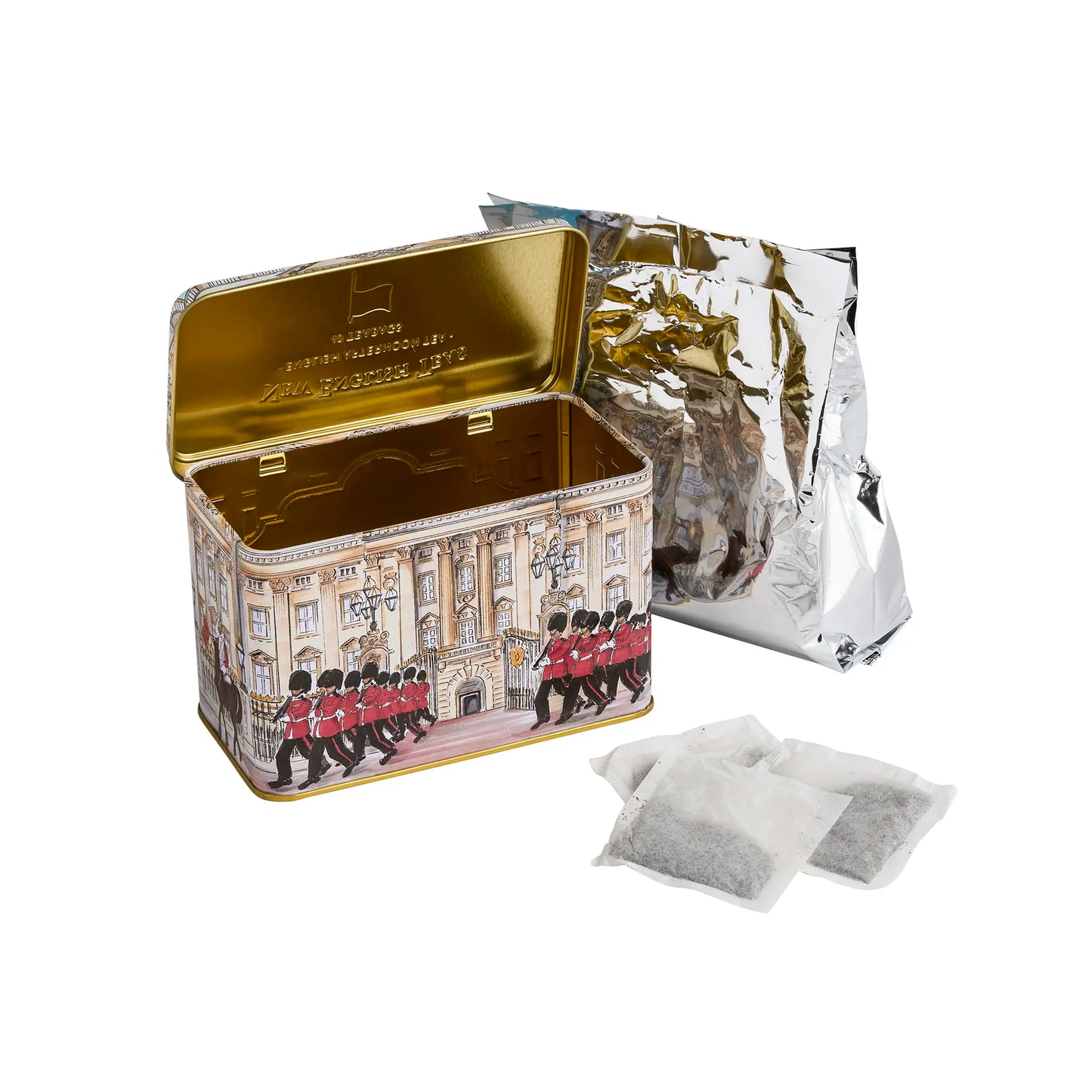The Royal Family Classic Tea Tin - Buckingham Palace - New English Teas