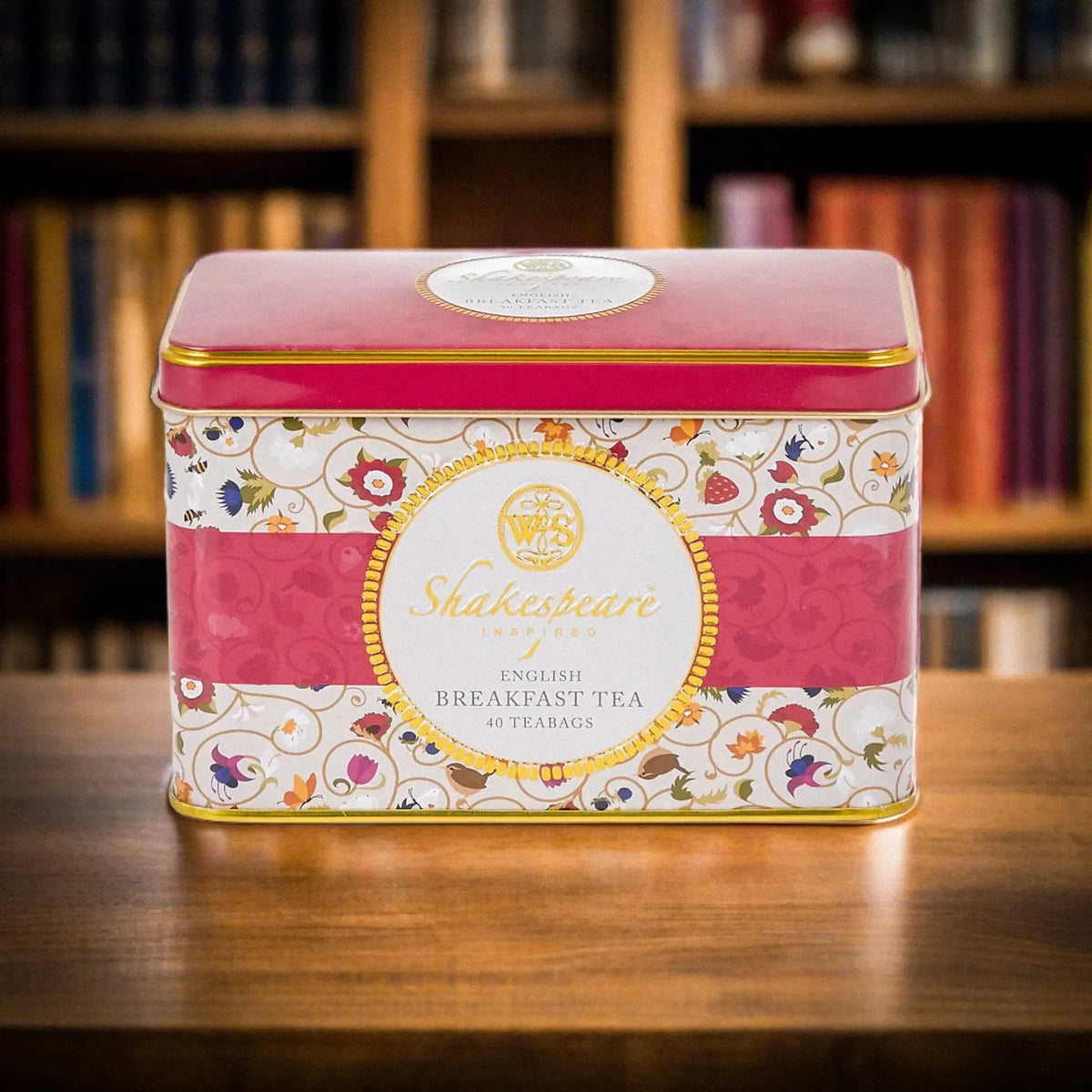 Shakespeare Inspired Classic Tea Tin