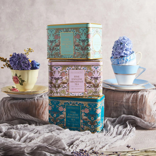 Song Thrush Tea Tin Bundle by New English Teas