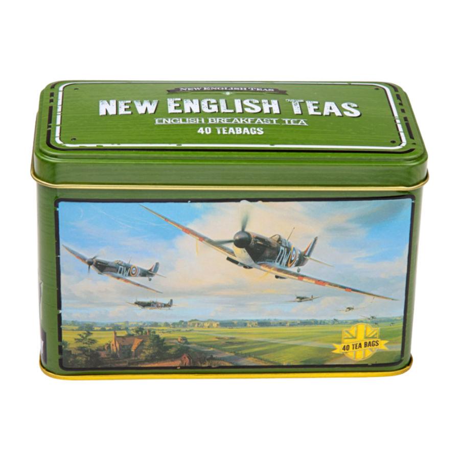 War Time Memories Classic Tea Tin - Spitfire - New English Teas