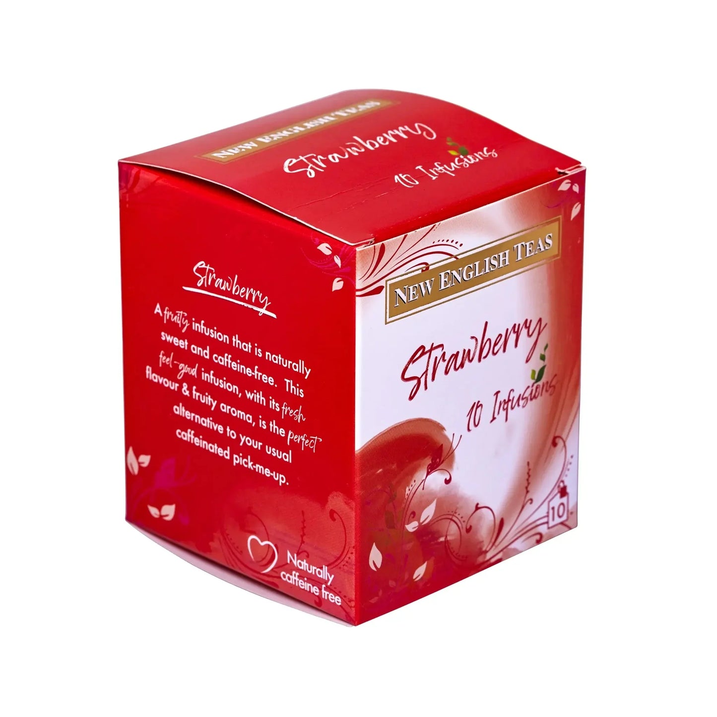 Fruit & Herbal 10 Teabag Box - Strawberry - New English Teas