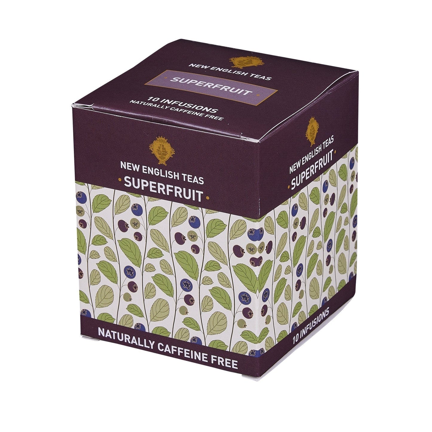 Fruit & Herbal 10 Teabag Box - Superfruits - New English Teas