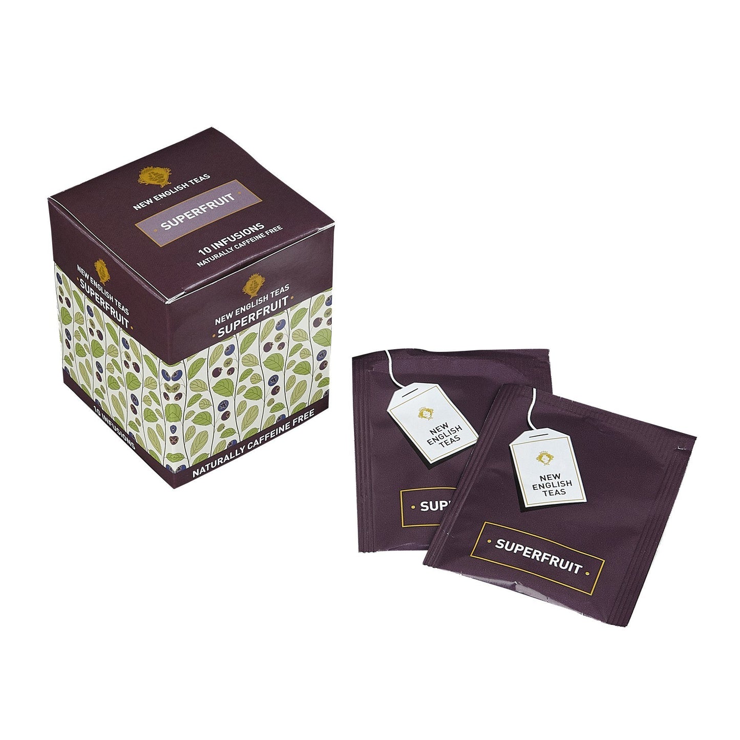 Fruit & Herbal 10 Teabag Box - Superfruits - New English Teas