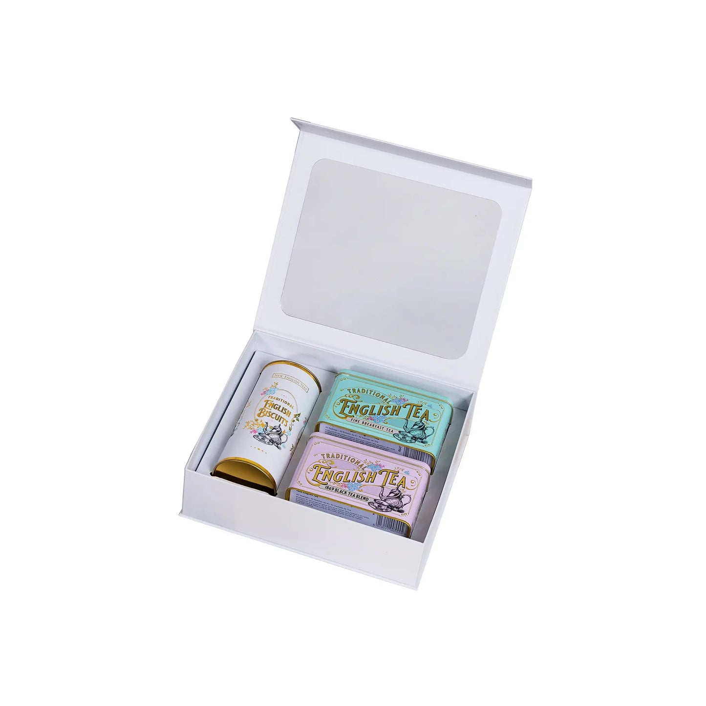 Tea & Biscuits Vintage Victorian Gift Set by New English Teas