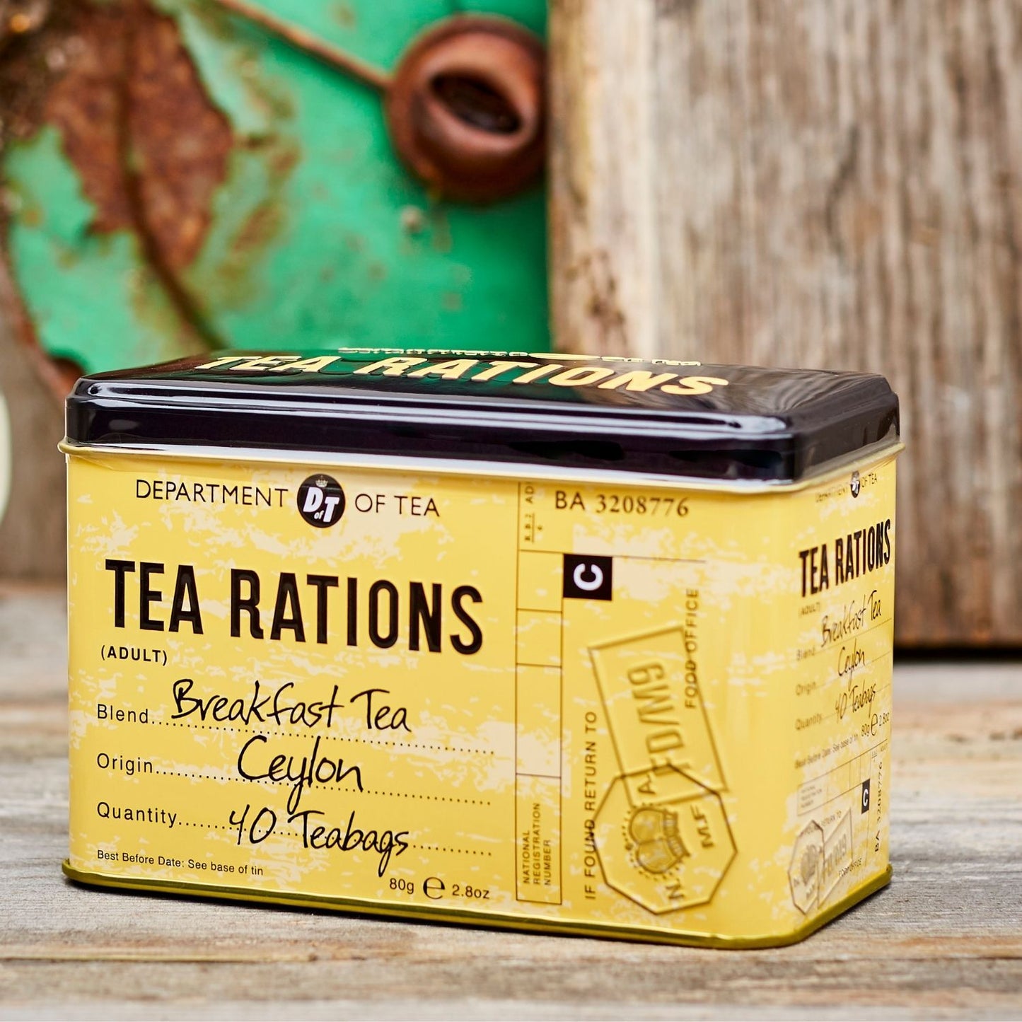 War Time Memories Classic Tea Tin - Tea Rations - New English Teas