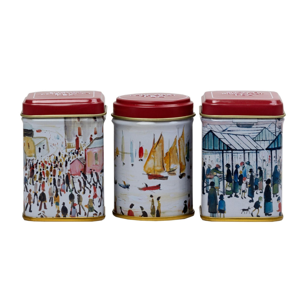 LS Lowry Mini Tea Tin Set - New English Teas