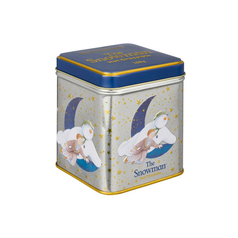 The Snowman 'Moon' 125g Square Hot Chocolate Tin by New English Teas