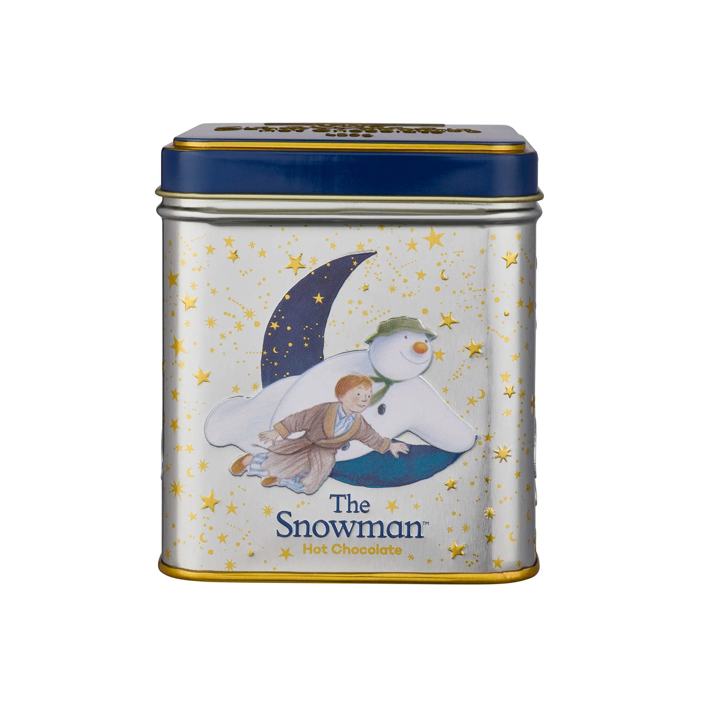 The Snowman 'Moon' 125g Square Hot Chocolate Tin by New English Teas