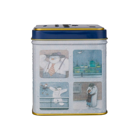 The Snowman 125g square hot chocolate tin by New English Teas