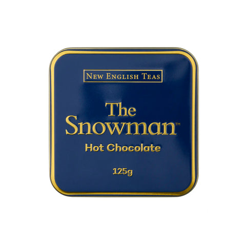 The Snowman 'Star' 125g square Hot Chocolate tin by New English Teas