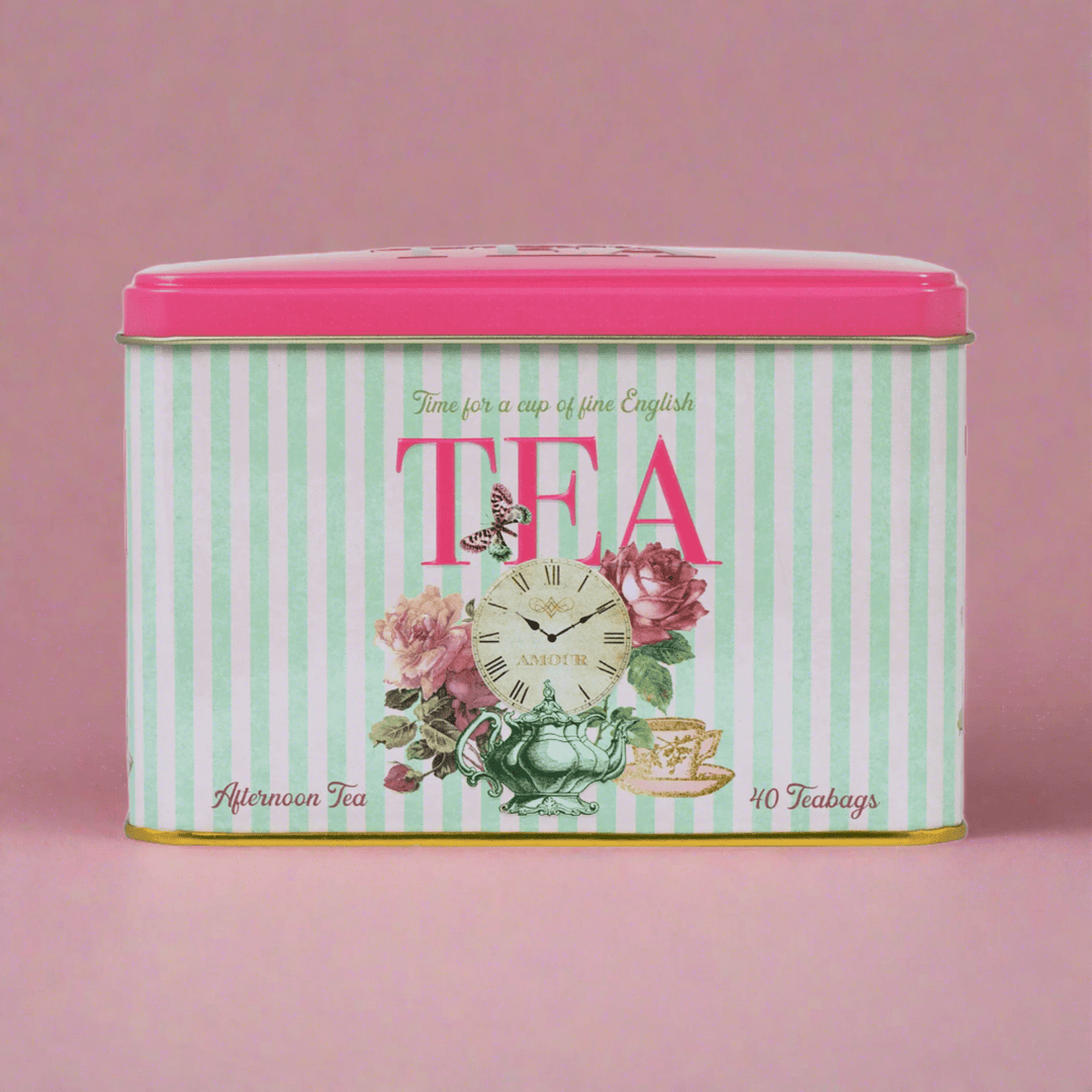 Vintage Collections Classic Tea Tin - Time For Tea - New English Teas