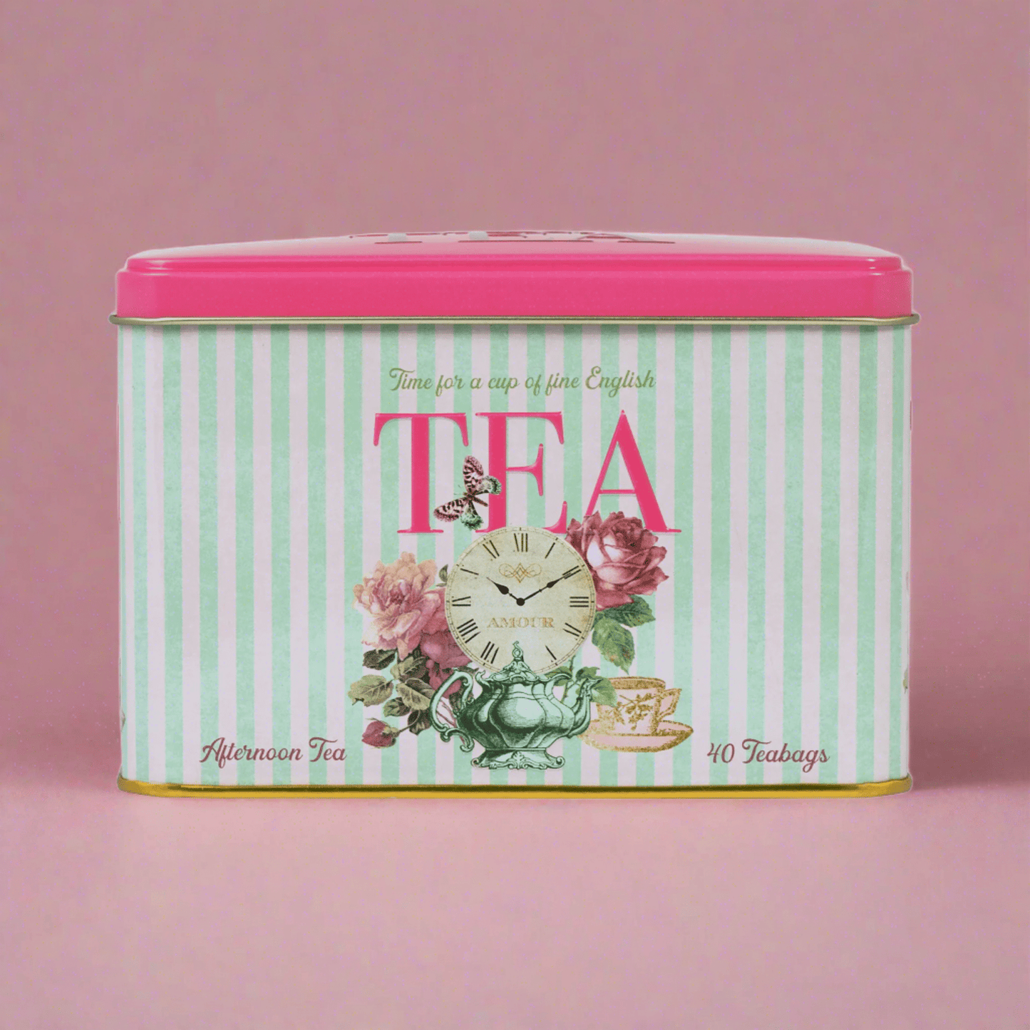Vintage Collections Classic Tea Tin - Time For Tea - New English Teas