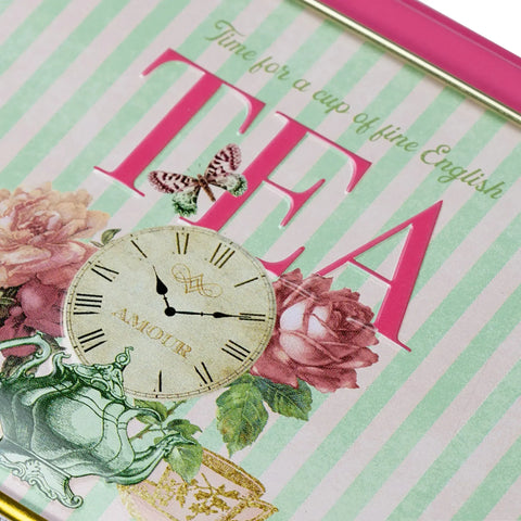 Vintage Collections Classic Tea Tin - Time For Tea - New English Teas