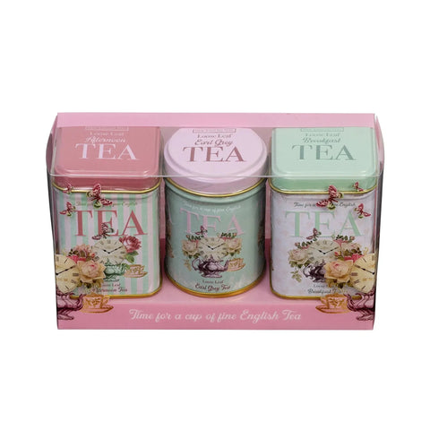 Vintage Collections Mini Tea Tin Set - Time For Tea - New English Teas