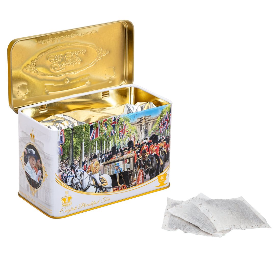 The Royal Family Classic Tea Tin - Trooping the Colours - New English Teas