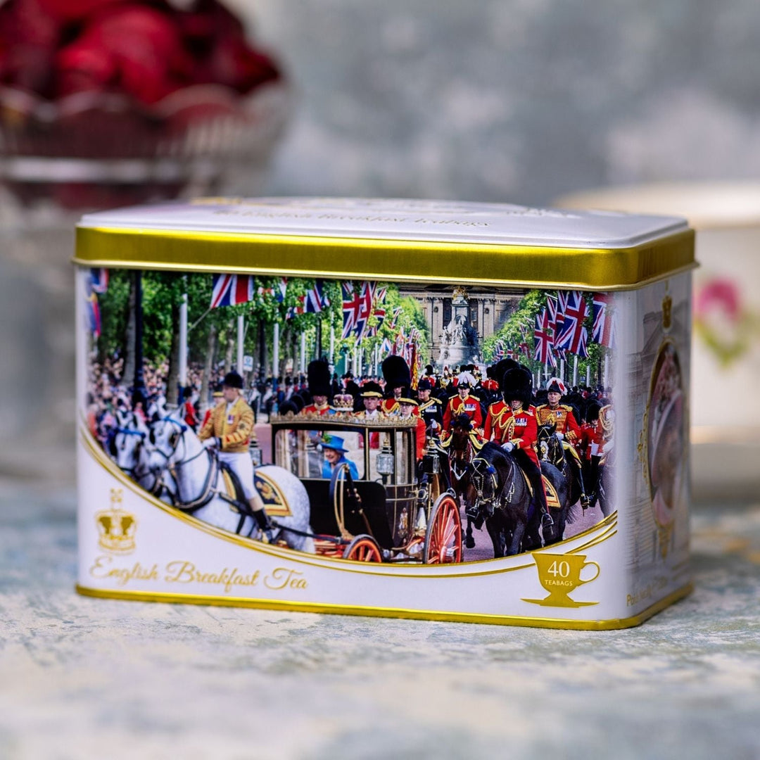 The Royal Family Classic Tea Tin - Trooping the Colours - New English Teas