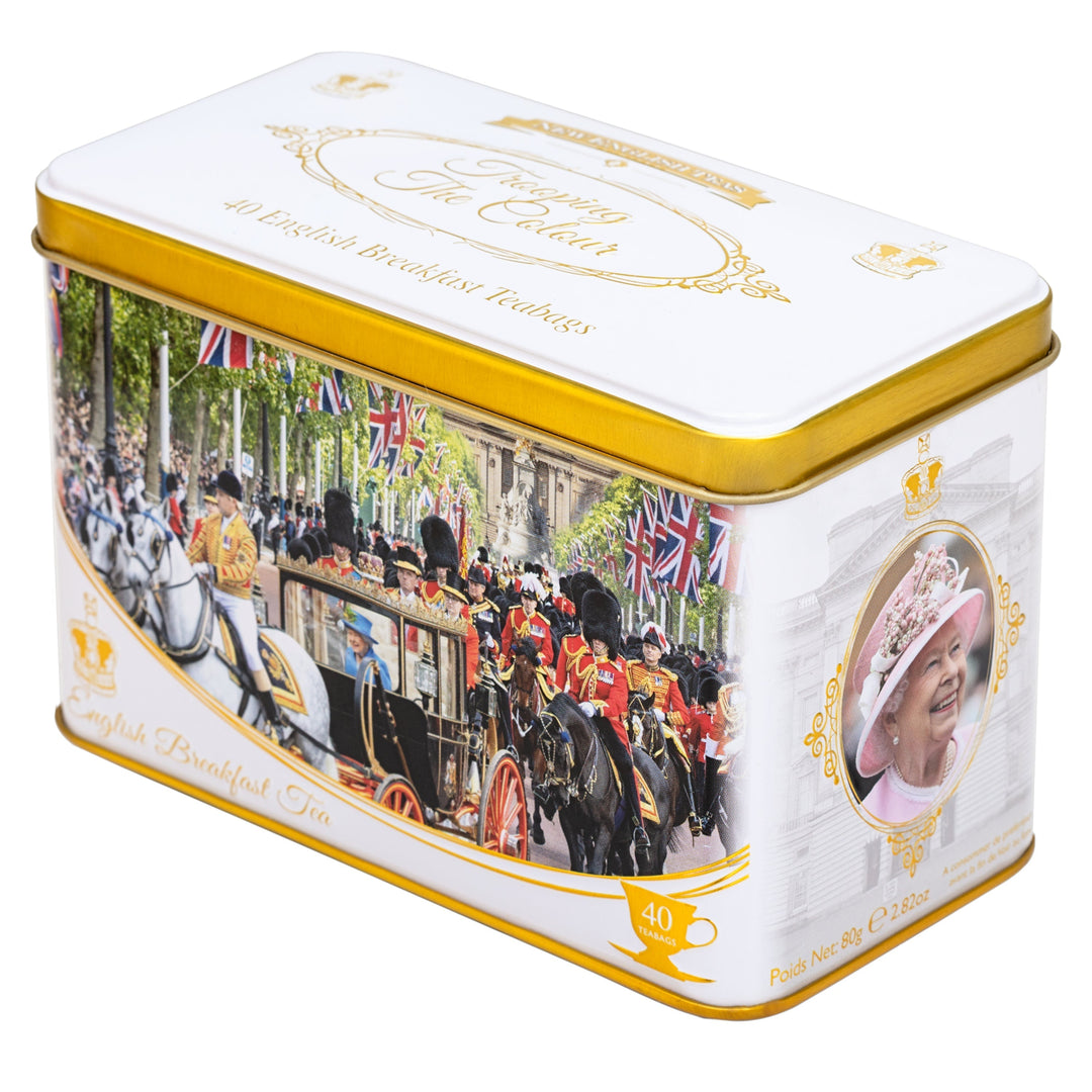 The Royal Family Classic Tea Tin - Trooping the Colours - New English Teas