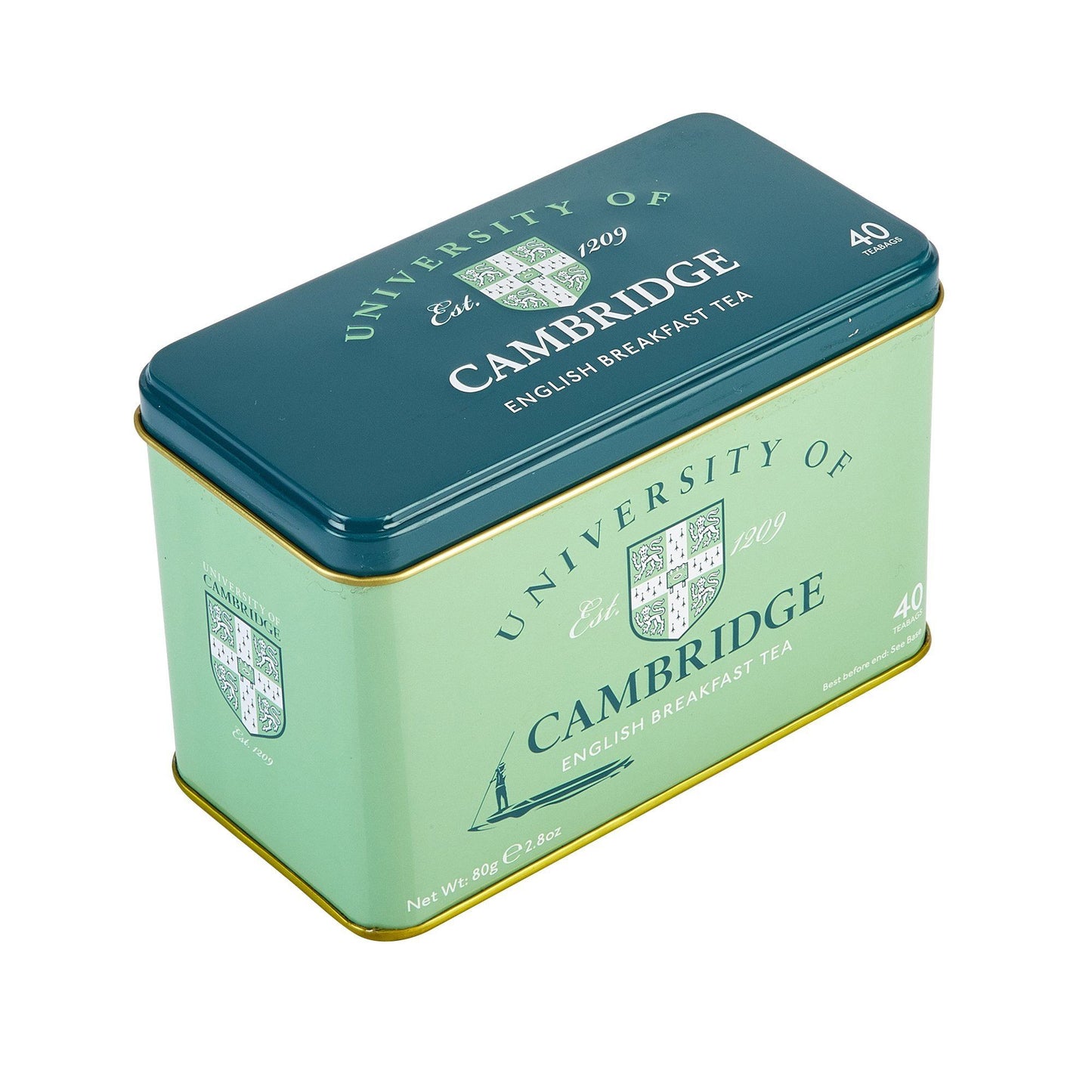 The Cities Collection Classic Tea Tin - University of Cambridge - New English Teas