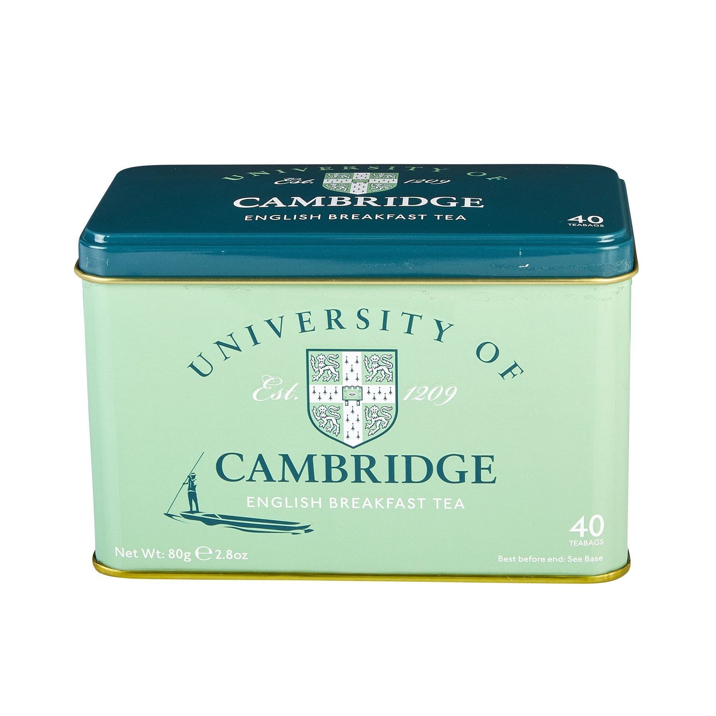 The Cities Collection Classic Tea Tin - University of Cambridge - New English Teas