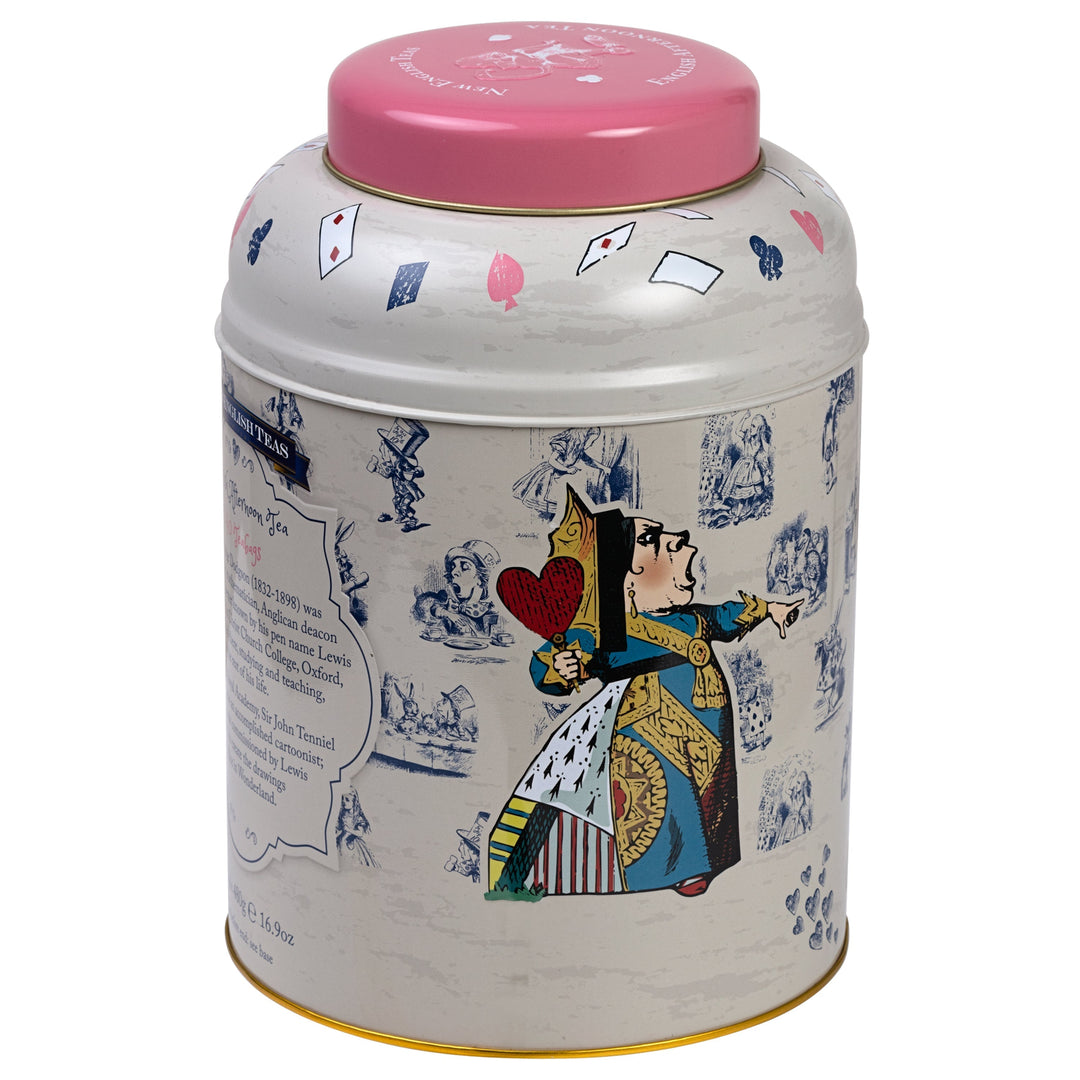 Alice In Wonderland 240 Teabag Tea Caddy - Traditional - New English Teas