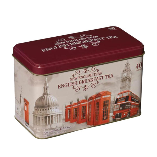 Amazon.com : New English Teas Vintage Victorian Tea Tin in