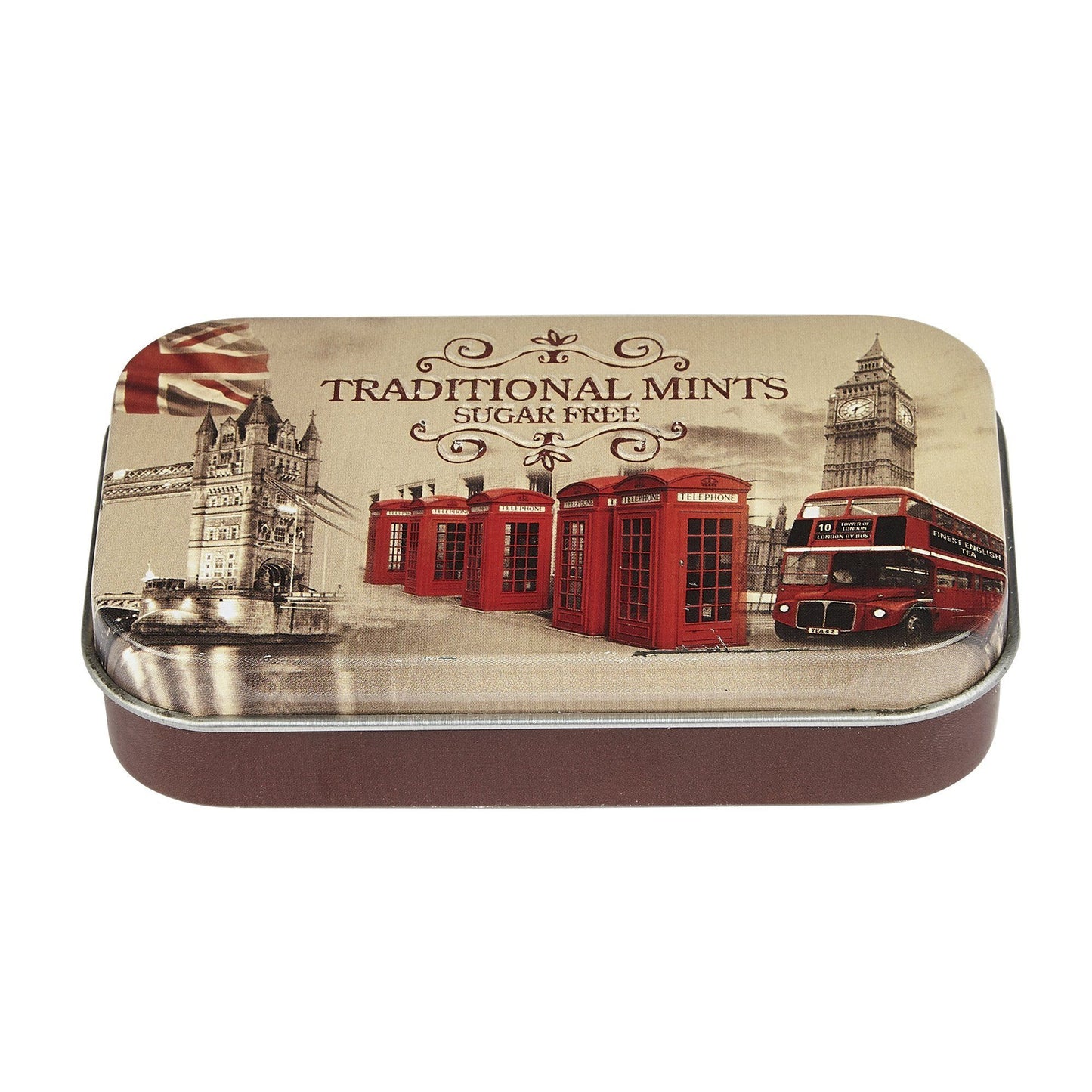 Vintage England Traditional Mints Tin - New English Teas