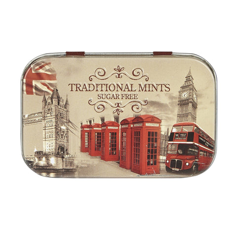 Vintage England Traditional Mints Tin - New English Teas