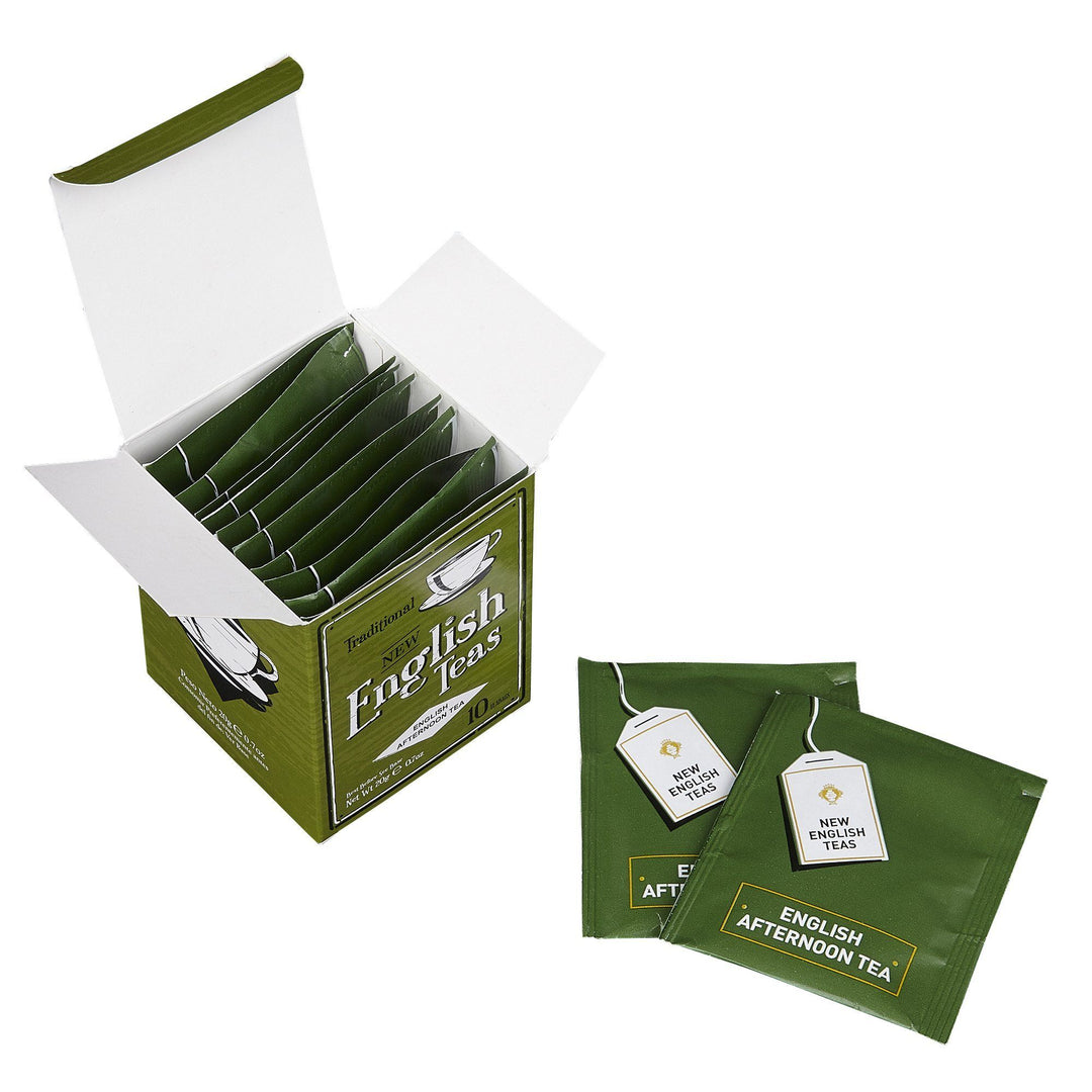 Vintage Selection 10 Teabag Box - Green - New English Teas